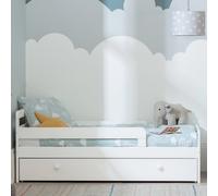 Habitat Ellis Toddler Bed Frame with Storage - White