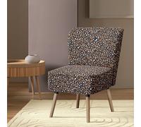 Habitat Eppy Fabric Accent Chair - Leopard Print