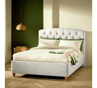 Habitat Erin Country End Lift Kingsize Ottoman Bed - Beige