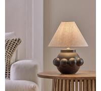 Habitat Eva Bobble Ceramic Mini Table Lamp - Black