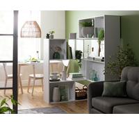 Habitat Extendable Wide Shelving Unit - White