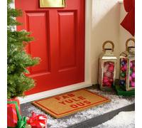 Habitat Fab-Yule-Ous Christmas Doormat
