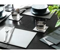 Habitat Faux Leather Set of 4 Placemats and Coasters Set