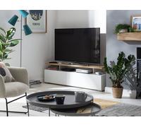 Habitat Floating Top TV Unit - White