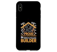 Habitat for Humanity Builder Volunteer Build Better Tomorrow Case for iPhone XS Max