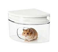 Habitat for Small Animals | Relaxing Shelter Anti-Snapping Pets | Hamster Shelter - For Summer and Home Fresh Gerbils Chinchillas Golden Silk Bear Mice Lemming Ferrets Squirrels Rabbits