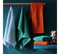 Habitat Geo Terry Pack of 5 Tea Towels