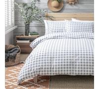 Habitat Gingham Grey Bedding Set - Single