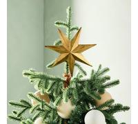 Habitat Gold Metal Star Christmas Tree Topper