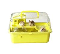 Habitat Hamster - Portable Run Wheel Enclosure - Habitat 30 cm for Hamsters and Small Animals | for Dwarf, Syrian, Hedgehog, Travel, Outdoor, Home
