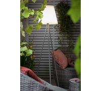 Habitat Home Warm White Outdoor Tripod USB LED Solar Lamp