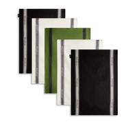 Habitat Industrial Pack of 5 Tea Towels