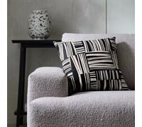 Habitat Industrial Printed Cushion - Monochrome - 43x43
