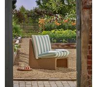 Habitat Ivy Stripe Rattan Accent Chair