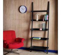 Habitat Jessi 5 Shelves Wide Bookcase - Black