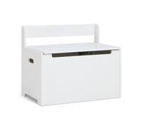 Habitat Joni Toy Box with Back Rest - White