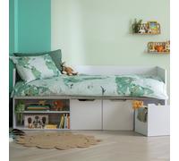 Habitat Jude Storage Cabin Bed With Mattress - White