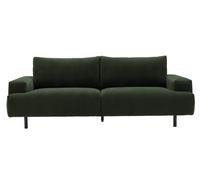 Habitat Julien Fabric 3 Seater Sofa - Green