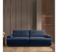 Habitat Julien Fabric 4 Seater Sofa Bed - Navy