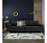 Habitat Julien Fabric 4 Seater Sofa - Charcoal