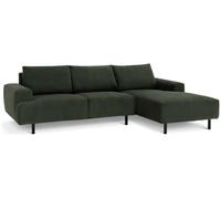 Habitat Julien Fabric Right Hand Corner Chaise Sofa - Green
