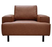 Habitat Julien Faux Leather Armchair - Tan