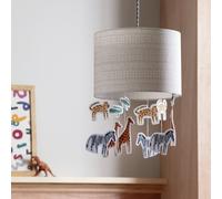 Habitat Jungle with Hanging Animals Easy Fit Lampshade- 25cm