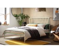 Habitat Kanso Double Metal Bed Frame - White