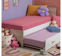 Habitat Kids Enchanted Pink 2 Pack Fitted Sheet - Single