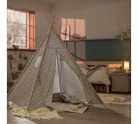Habitat Kids Grey Stars Teepee Tent