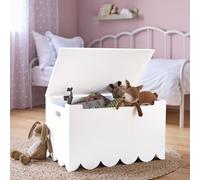 Habitat Kids Joni Scalloped Toy Box - White
