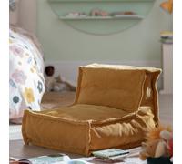 Habitat Kids Mini Estelle Cord Beanbag - Mustard
