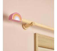 Habitat Kids Wooden Rainbow Curtain Pole - 120cm