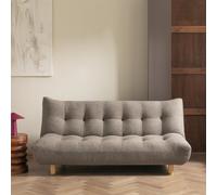 Habitat Kota 3 Seater Fabric Clic Clac Sofa Bed - Nutmeg
