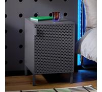 Habitat Landan 1 Door Bedside Table - Anthracite