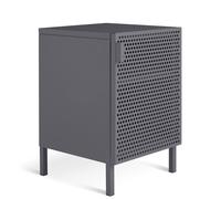 Habitat Landan 1 Door Bedside Table - Anthracite