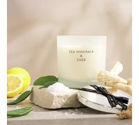 Habitat Large Candle with Lid - Sea Minerals & Sage