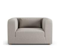 Habitat Lars Fabric Cuddle Chair - Stone