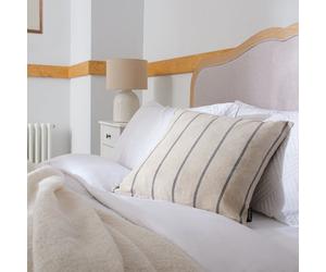 Habitat Linear Striped Yarn Dye Cushion - 43x43cm