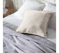 Habitat Linen Look Cushion - Neutral - 50x50cm