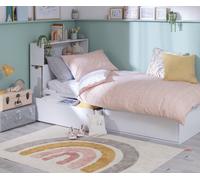 Habitat Lloyd Storage Cabin Bed Frame & Headboard - White