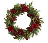 Habitat Luxe Rose and Berry Christmas Wreath