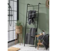 Habitat Luxury Lyocell 2 Pack Hand Towel - Charcoal