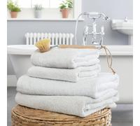 Habitat Lyocell 4 Piece Towel Bale - White