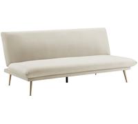 Habitat Matteo Velvet Clic Clac Sofa - Champagne