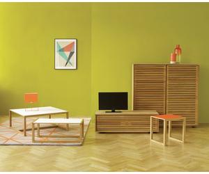 Habitat Max 2 Door Oak Sideboard - Natural