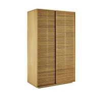 Habitat Max 2 Door Sliding Wardrobe - Oak