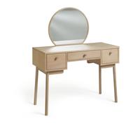 Habitat Moorlands 3 Drawer Dressing Table - Light Oak Veneer