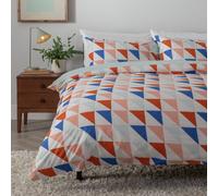 Habitat Multi Triangle Print Bedding Set - Double