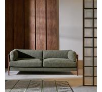 Habitat Myra Fabric 3 Seater Sofa - Green